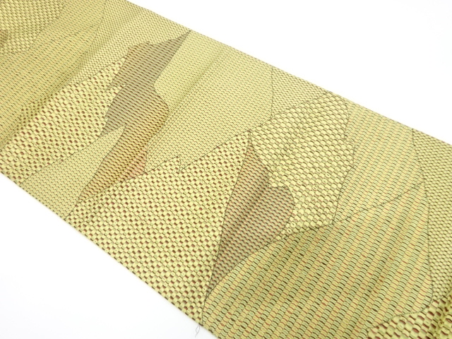 JAPANESE NAGOYA OBI / WOVEN ABSTRACT
